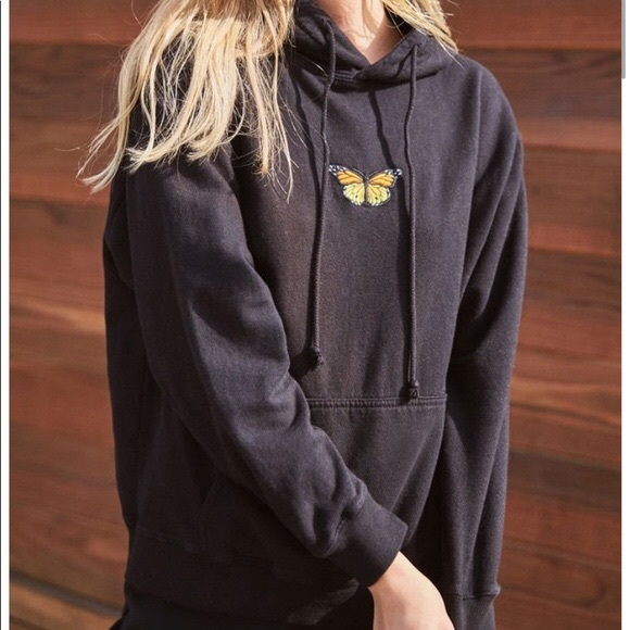 brandy melville butterfly hoodie